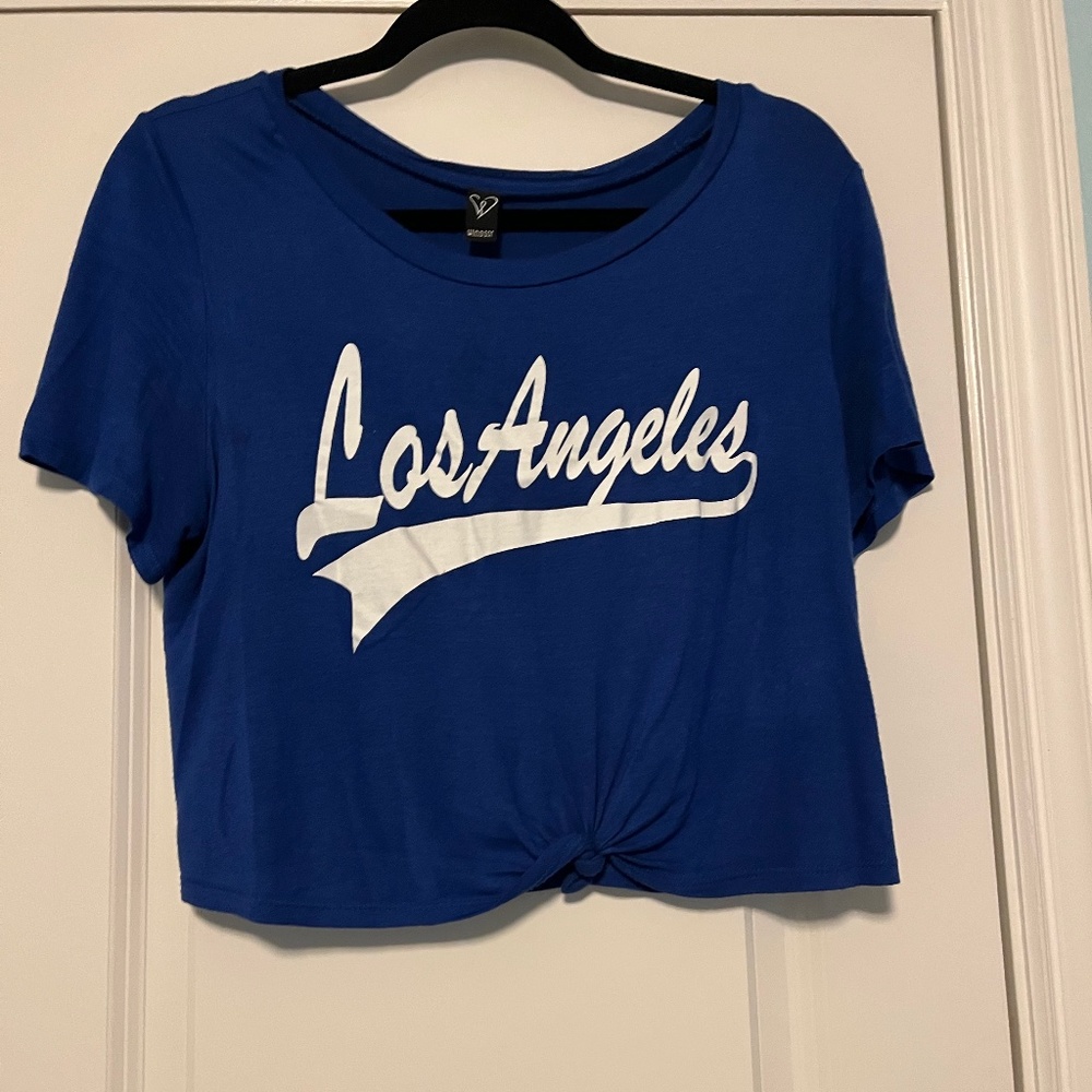 Windsor | Blue "Los Angeles" Top